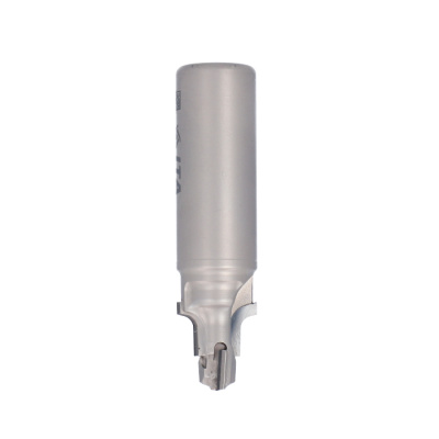 PCD Diamond CNC Router Bit – 6mm Shank, 80° Angle, 0.4mm Cutting Diameter – For Granite, Stone – Single End, Polycrystalline