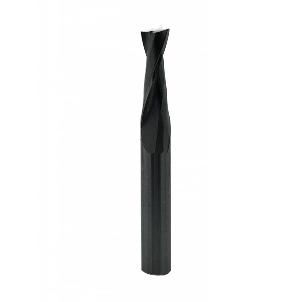 High Helix Upshear O Flute Solid Carbide Bit